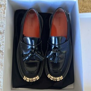 Sandro 🇫🇷 thick-soled leather Loafers